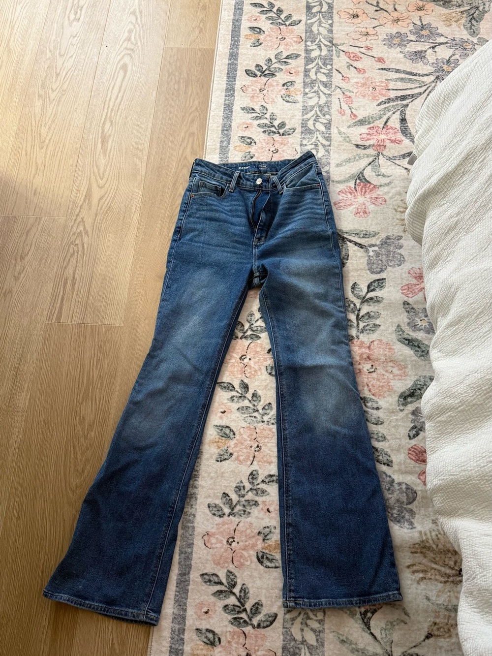 Classic Women's Blue Flare Jeans